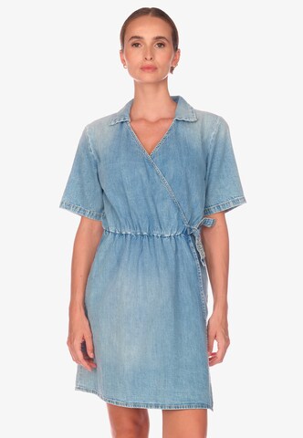 Le Temps Des Cerises Dress 'FLOE' in Blue: front