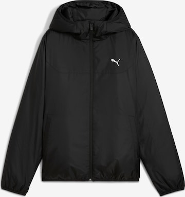 PUMA Urheilutakki 'ESS' värissä musta: etupuoli