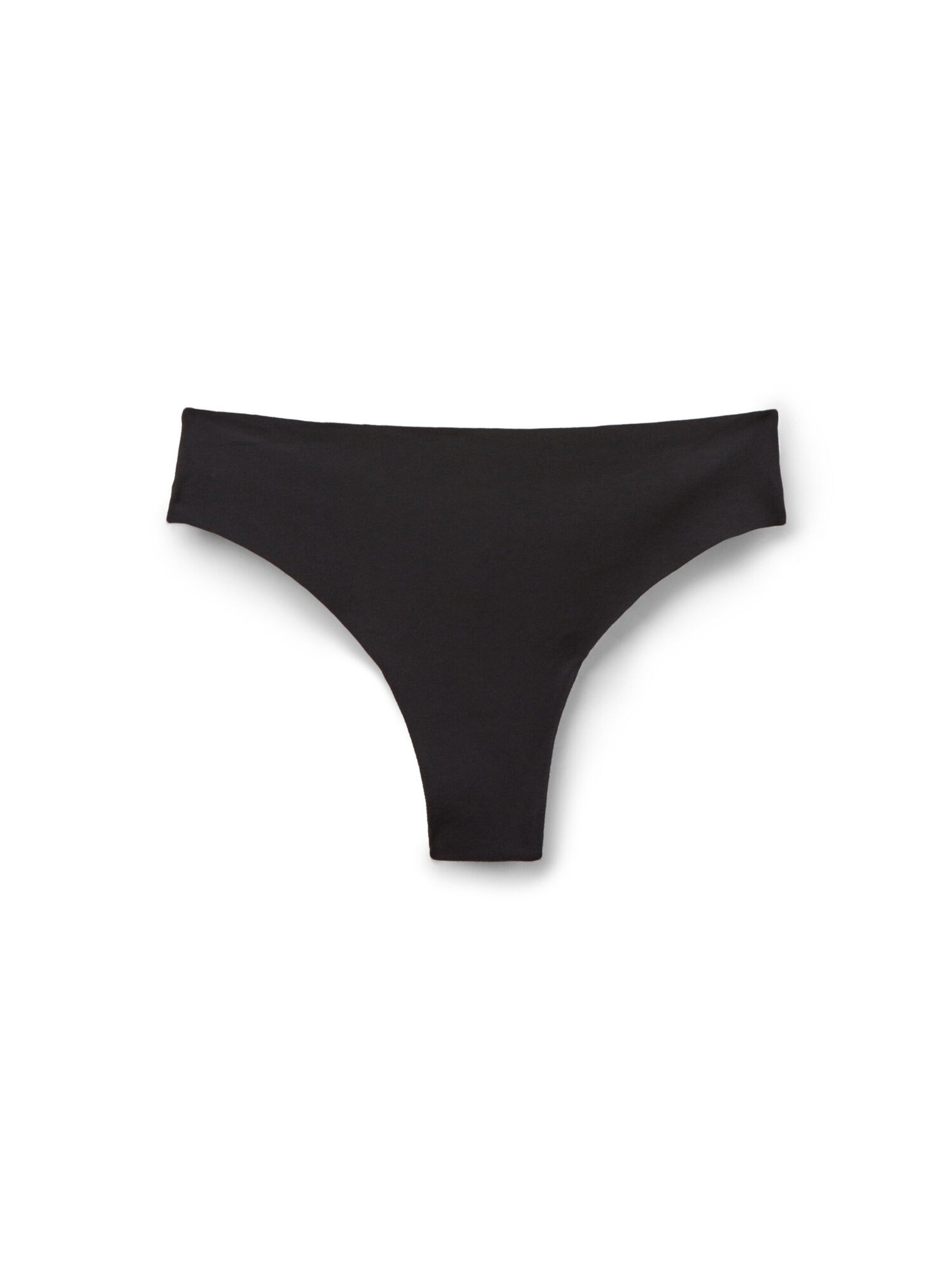 Tezenis String in Schwarz: Vorderseite