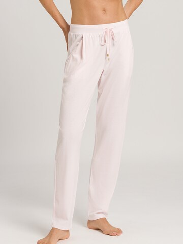 Pantalon de pyjama 'Sleep & Lounge' Hanro en rose : devant