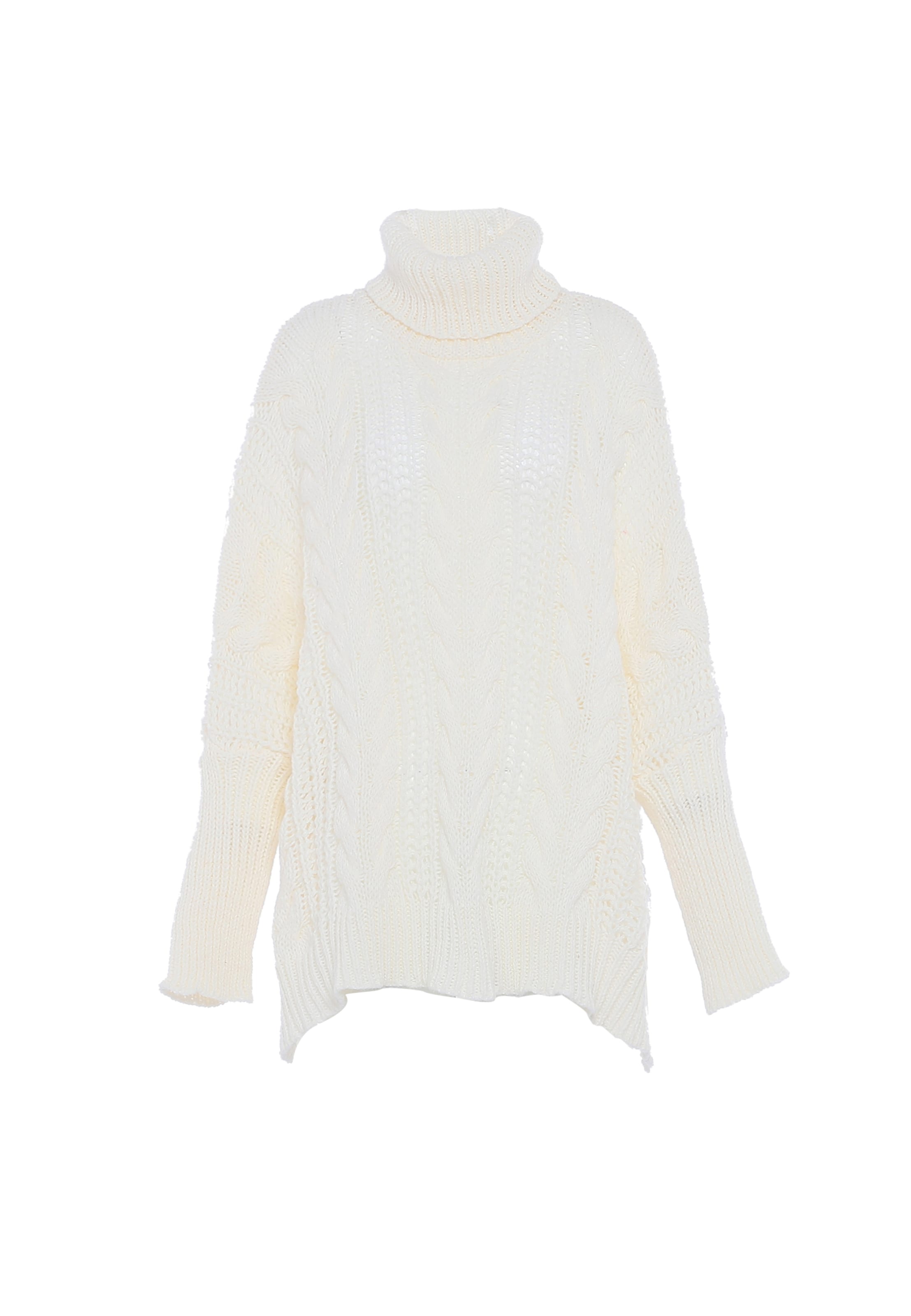 faina Pullover i hvid: forside
