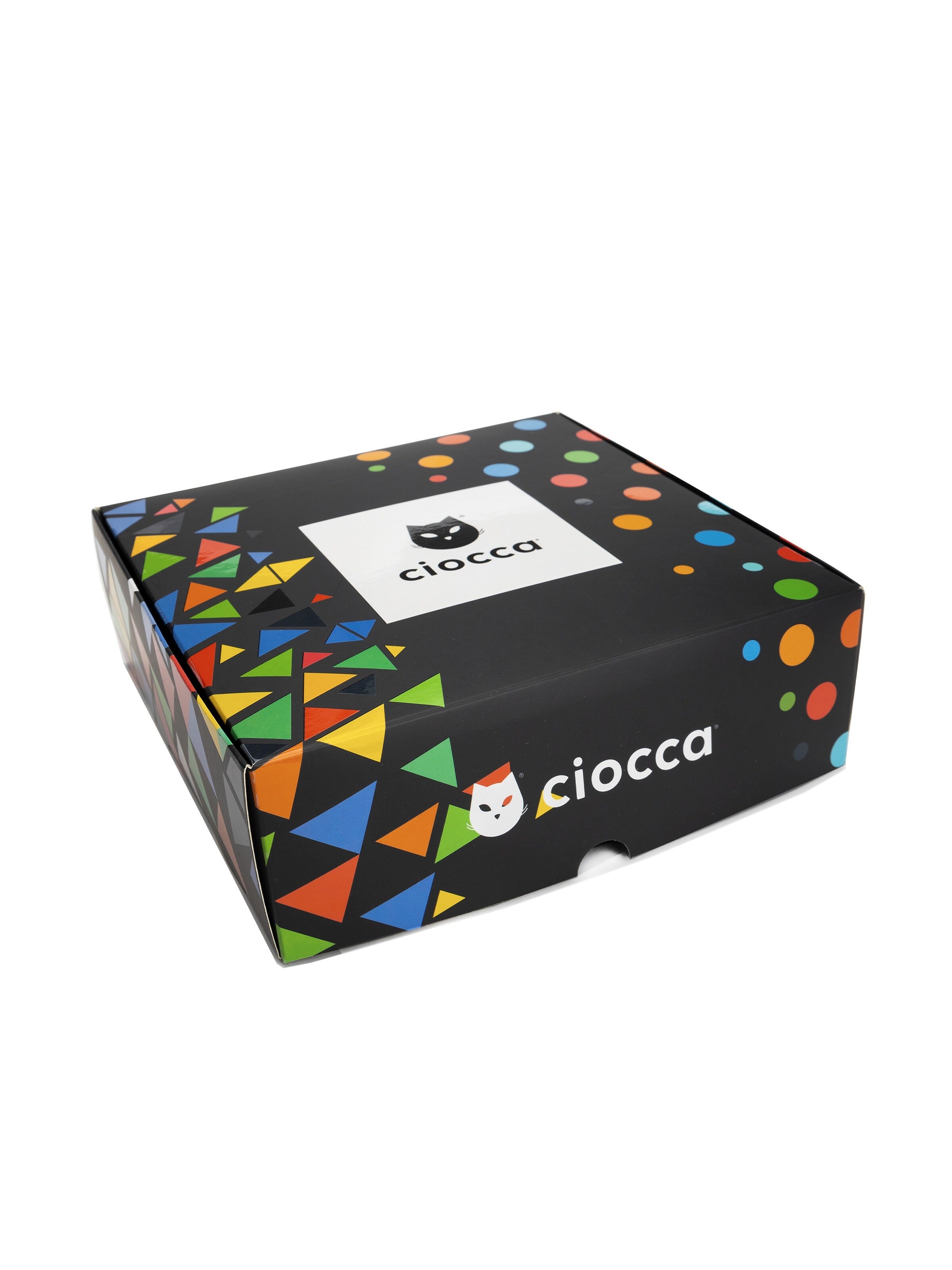 Ciocca Kniekousen 'Scatola Regalo Calze Uomo in Cotone Caldo - 6 Paia Fantasia' in Gemengde kleuren