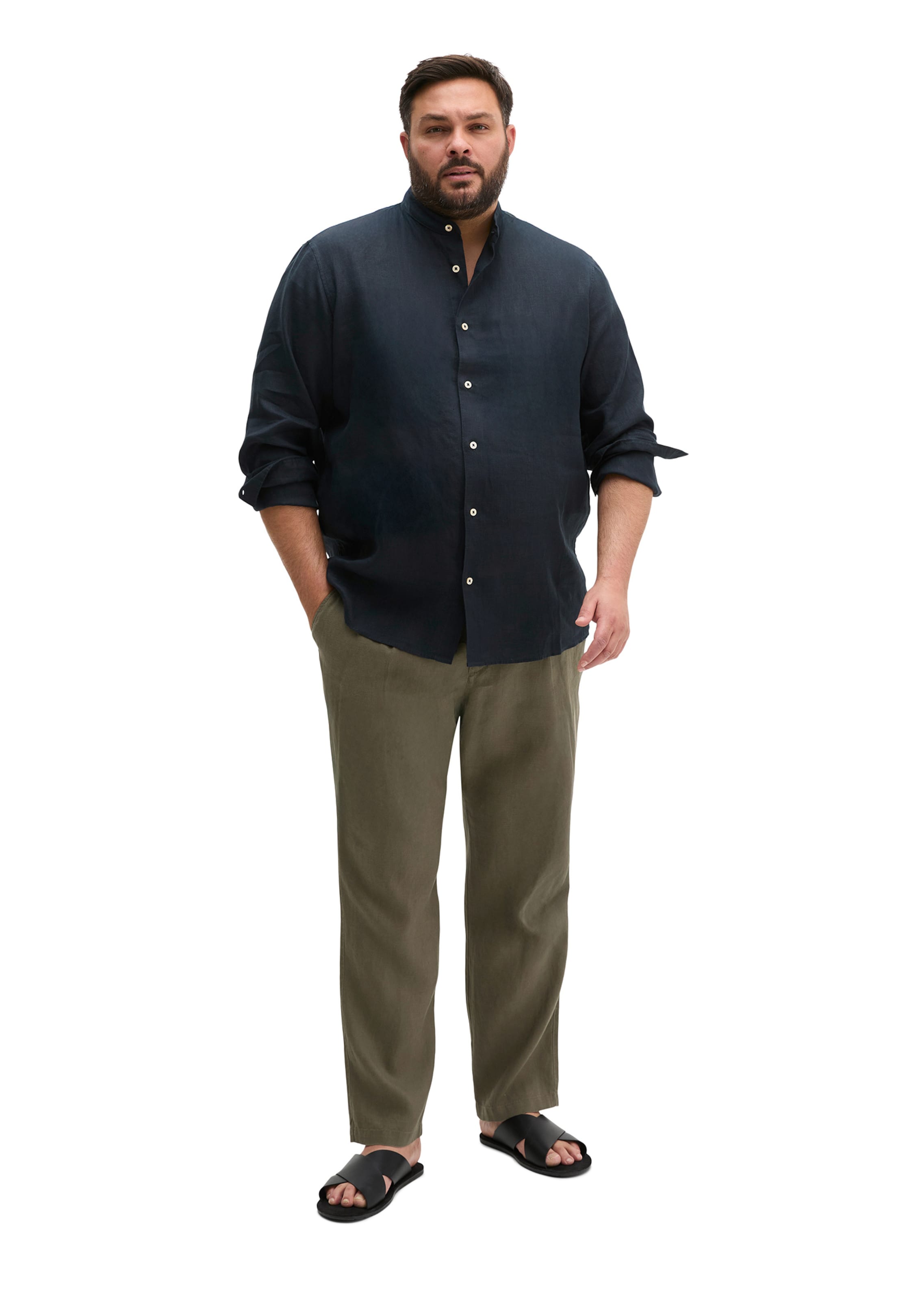 Marc O'Polo Regular Fit Hemd in Blau