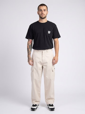 Obey Baggy Hose 'M' Bigwig'‌ in Beige: Vorderseite