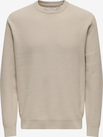 Only & Sons Pullover 'ONSMORGAN' i grå: forside