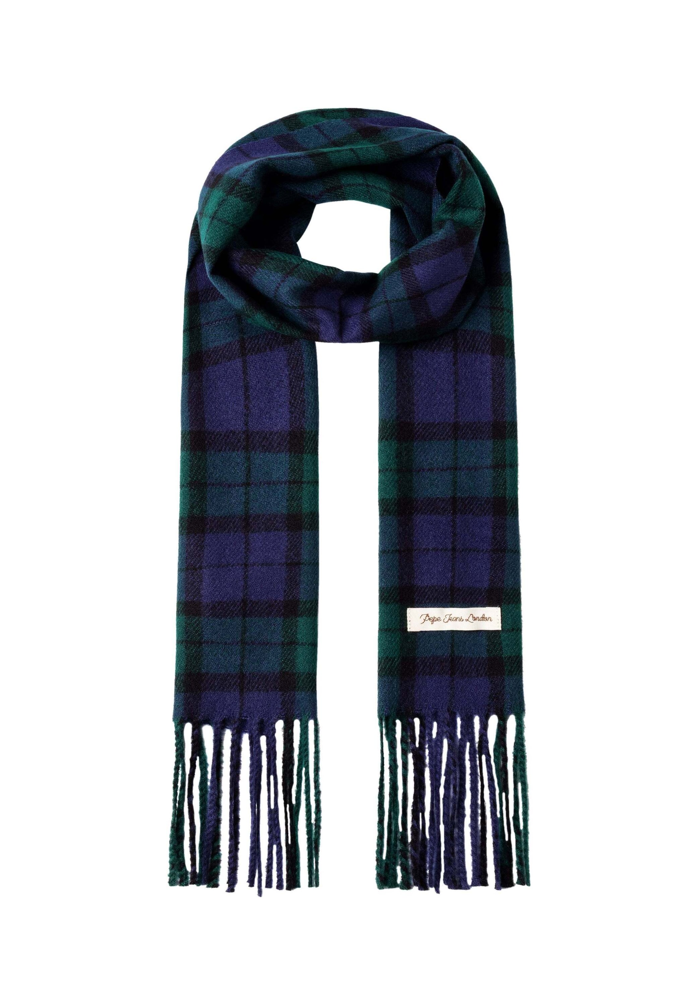 Pepe Jeans - Chal 'Varden Tartan' en azul
