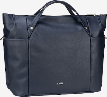 ZWEI Shopper ' Pia PI160 ' in Blau: predná strana