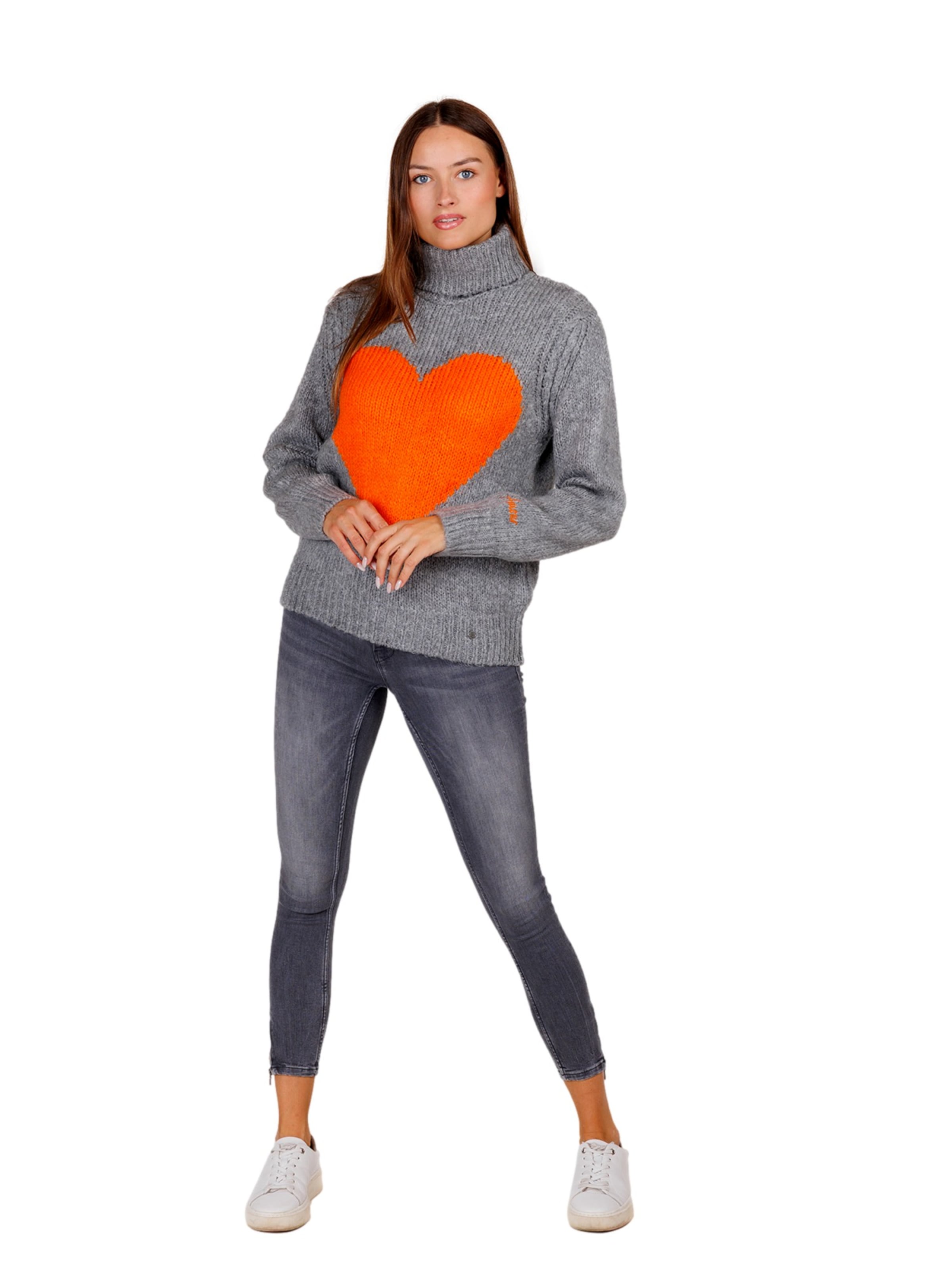 Key Largo Trui 'WARM' in Grijs