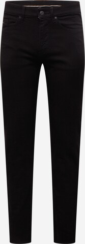 BOSS Skinny Jeans 'Delaware' in Zwart: voorkant