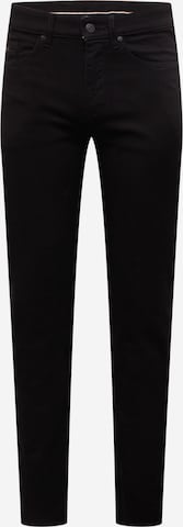 Skinny Jean 'Delaware' BOSS Black en noir : devant