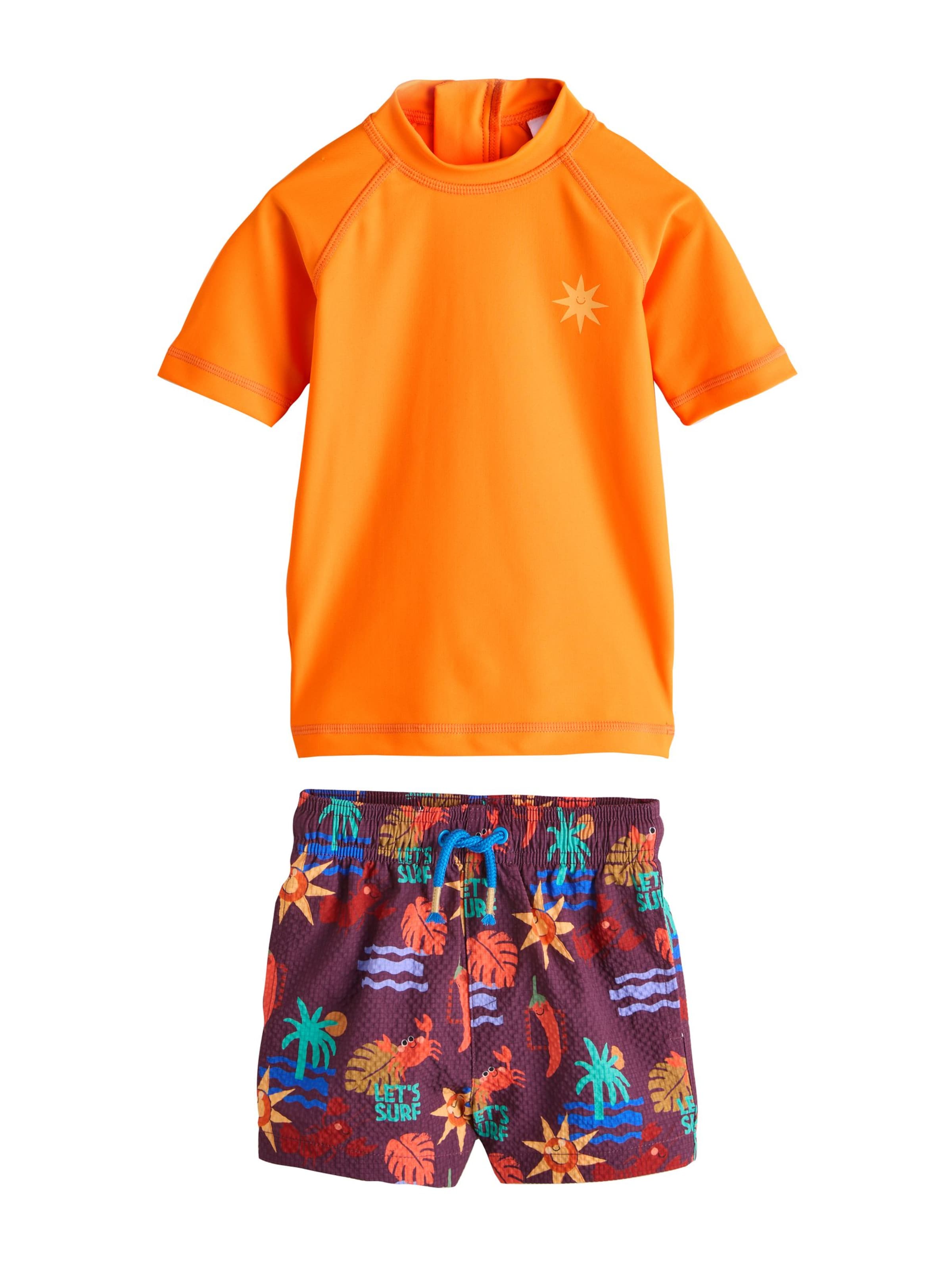 Protection UV Next en orange : devant