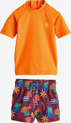 Protection UV Next en orange : devant