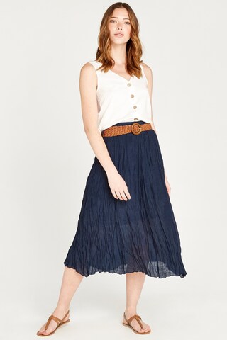 Apricot Rok in Blauw