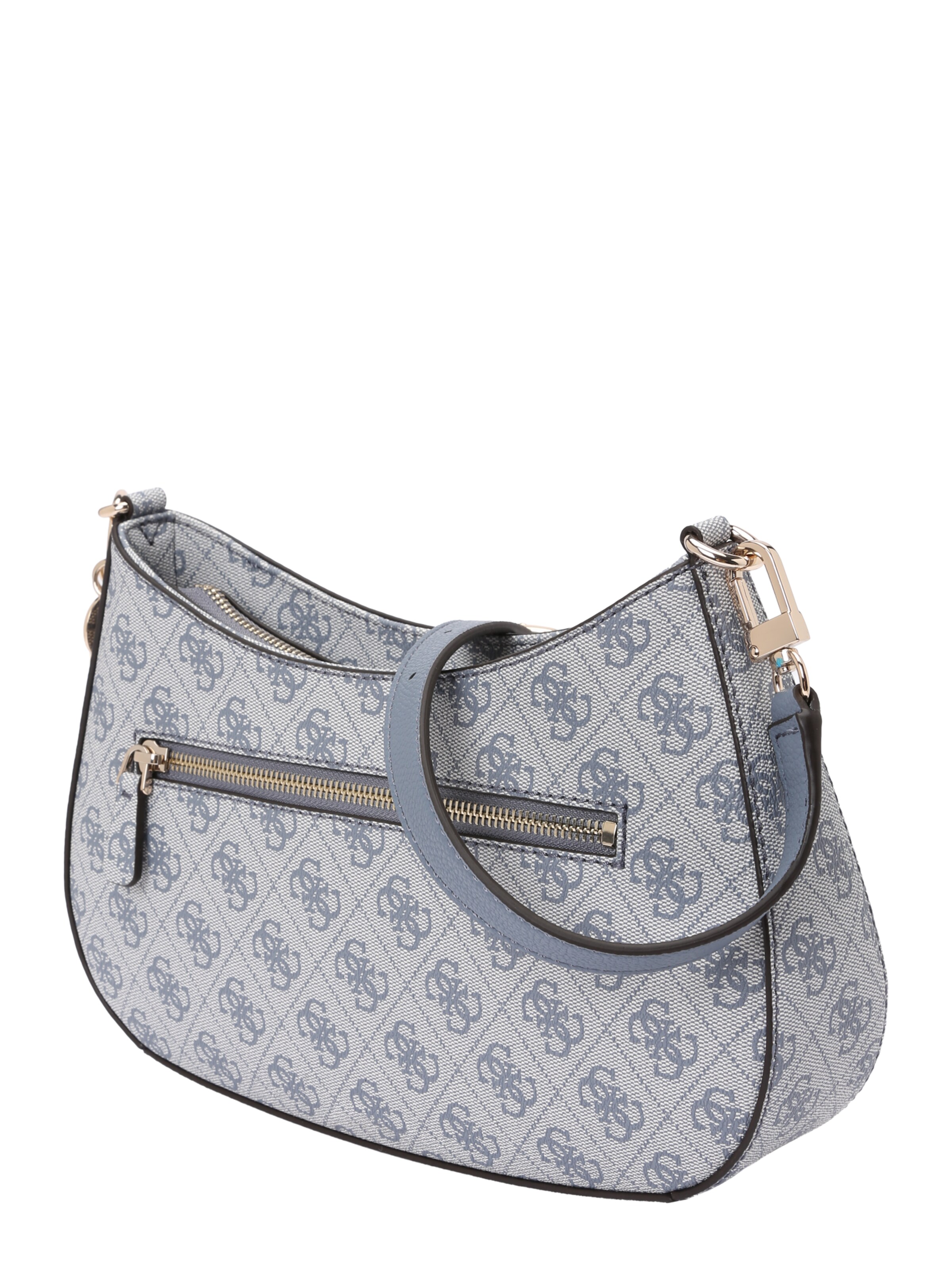 GUESS Shoulder bag 'NOELLE II TOP ZIP SHOULDER BAG' in Blue