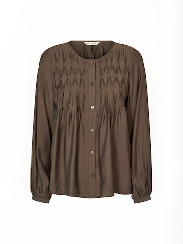RUE de FEMME Shirt ' Anais ' in Brown: front