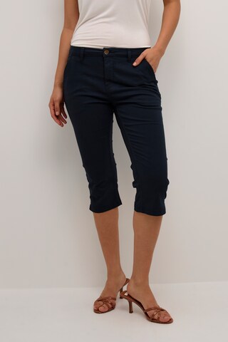 CULTURE Skinny Pants in Blue: front