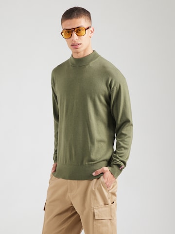 SCOTCH & SODA Neulepaita värissä vihreä: etupuoli