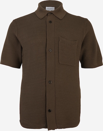 NORSE PROJECTS Neulepaita 'Fredensborg' värissä ruskea: etupuoli