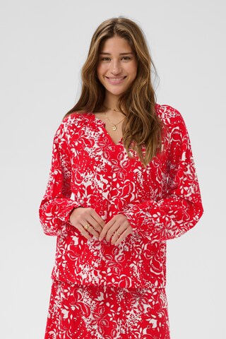 Bluză 'CRTiah' de la Cream pe roșu: față