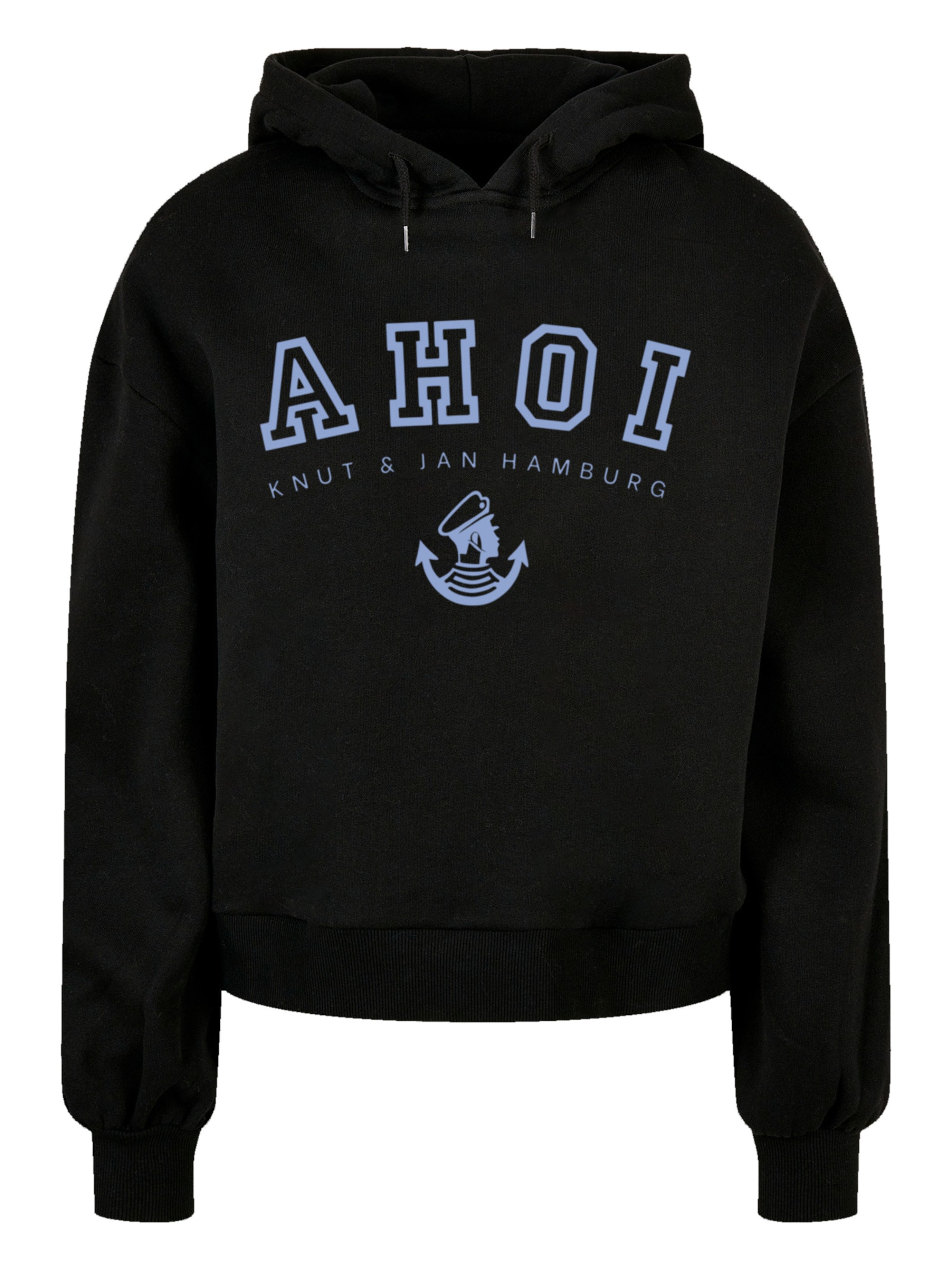 Sweat-shirt F4NT4STIC en noir : devant