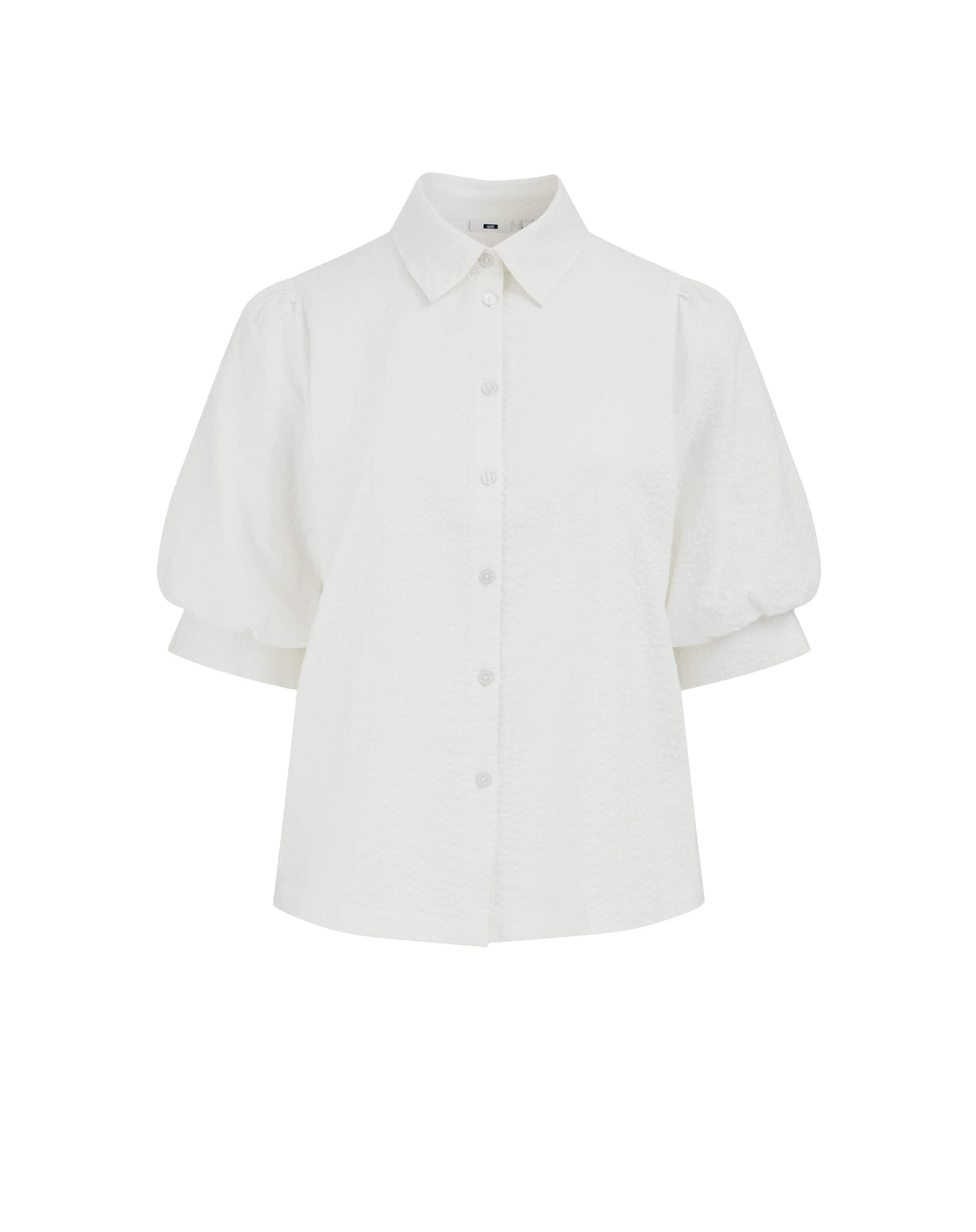 WE Fashion - Blusa en blanco: frente