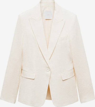 MANGO Blazer 'Boreli' in Beige: front