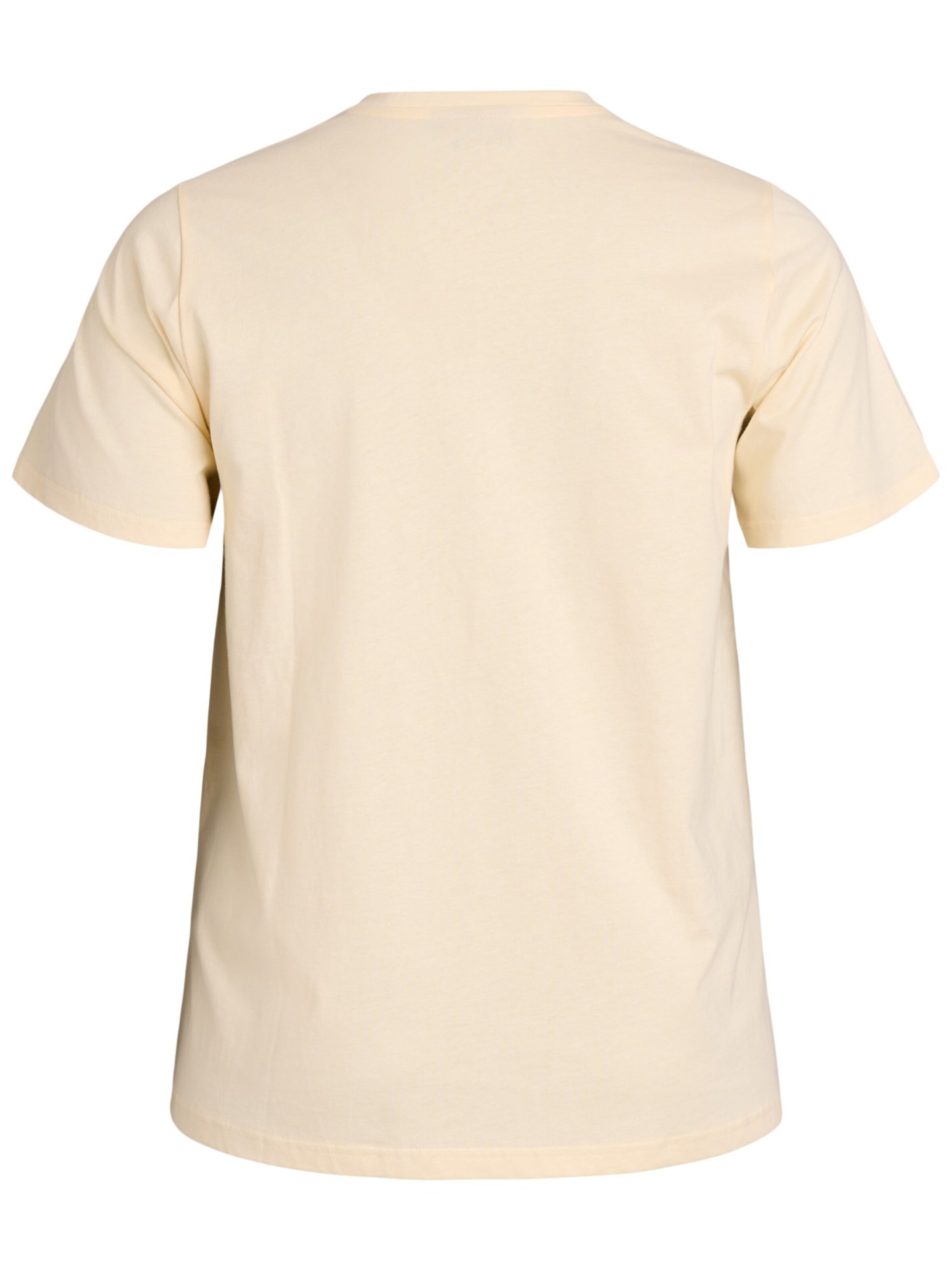 Zizzi Shirt 'MTEA' in Yellow