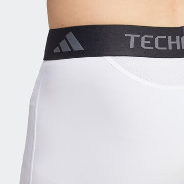 ADIDAS PERFORMANCE Skinny Sports trousers in White