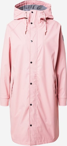 Manteau fonctionnel 'Wittby Fisher' Derbe en rose : devant