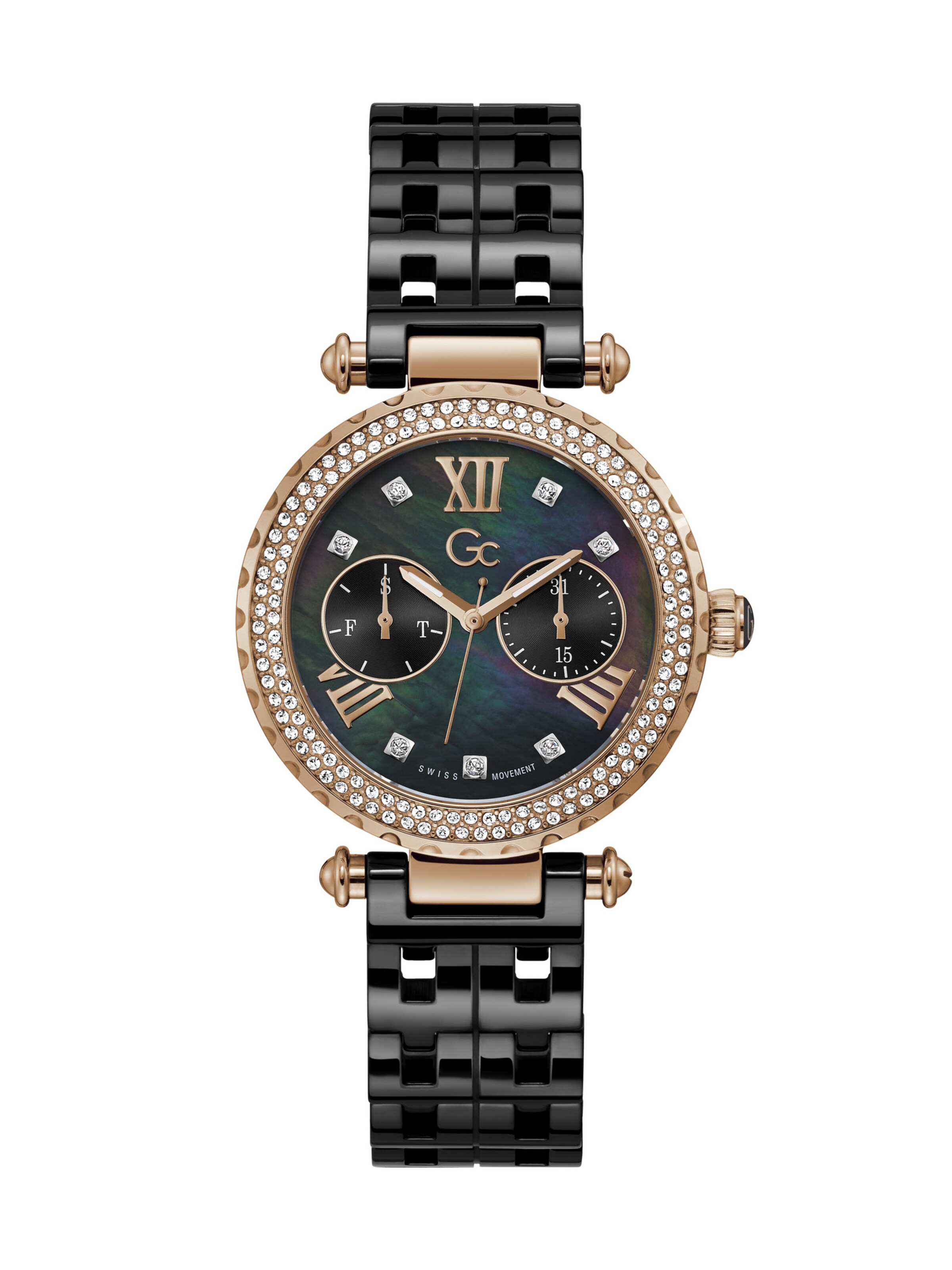 Orologio analogico 'PrimeChic' di Gc in oro