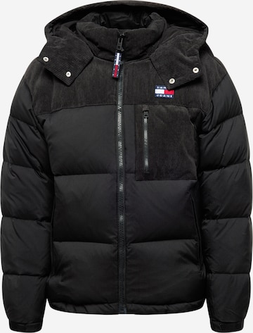 Tommy Jeans Winter Jacket 'Alaska' in Black: front