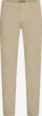 BLEND - Regular Calças chino em bege: frente