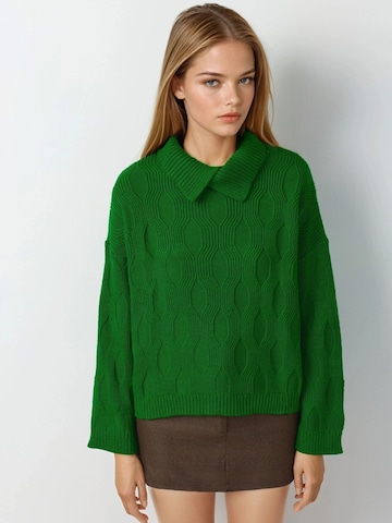Pullover di My fashion in verde: frontale