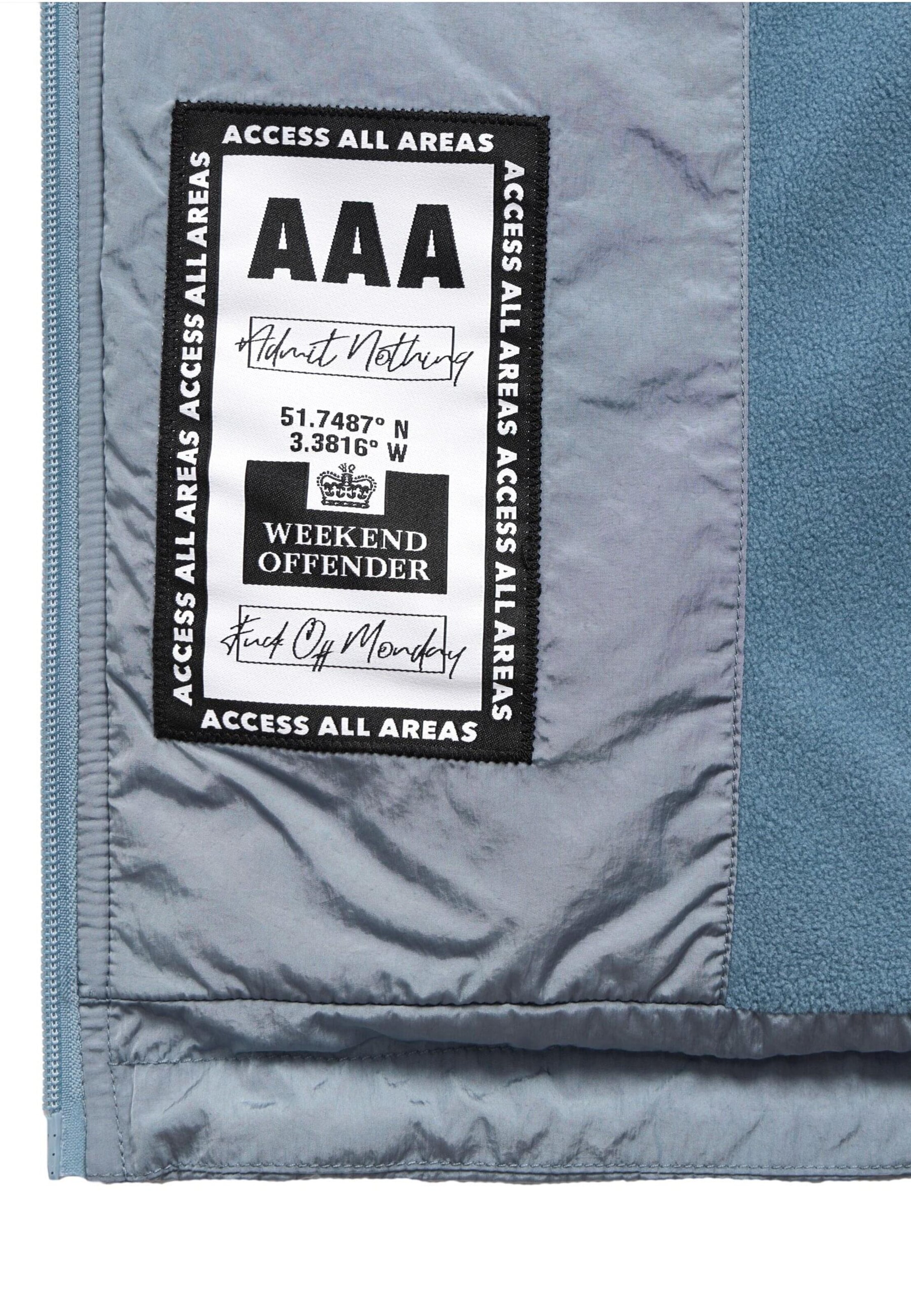 Weekend Offender Tussenjas 'Technician Face Mask' in Blauw