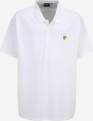 Lyle & Scott Big&Tall Shirt in Wit: voorkant