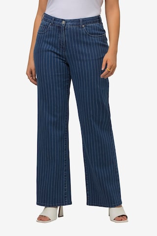 Ulla Popken Wide Leg Jeans in Blau: predná strana