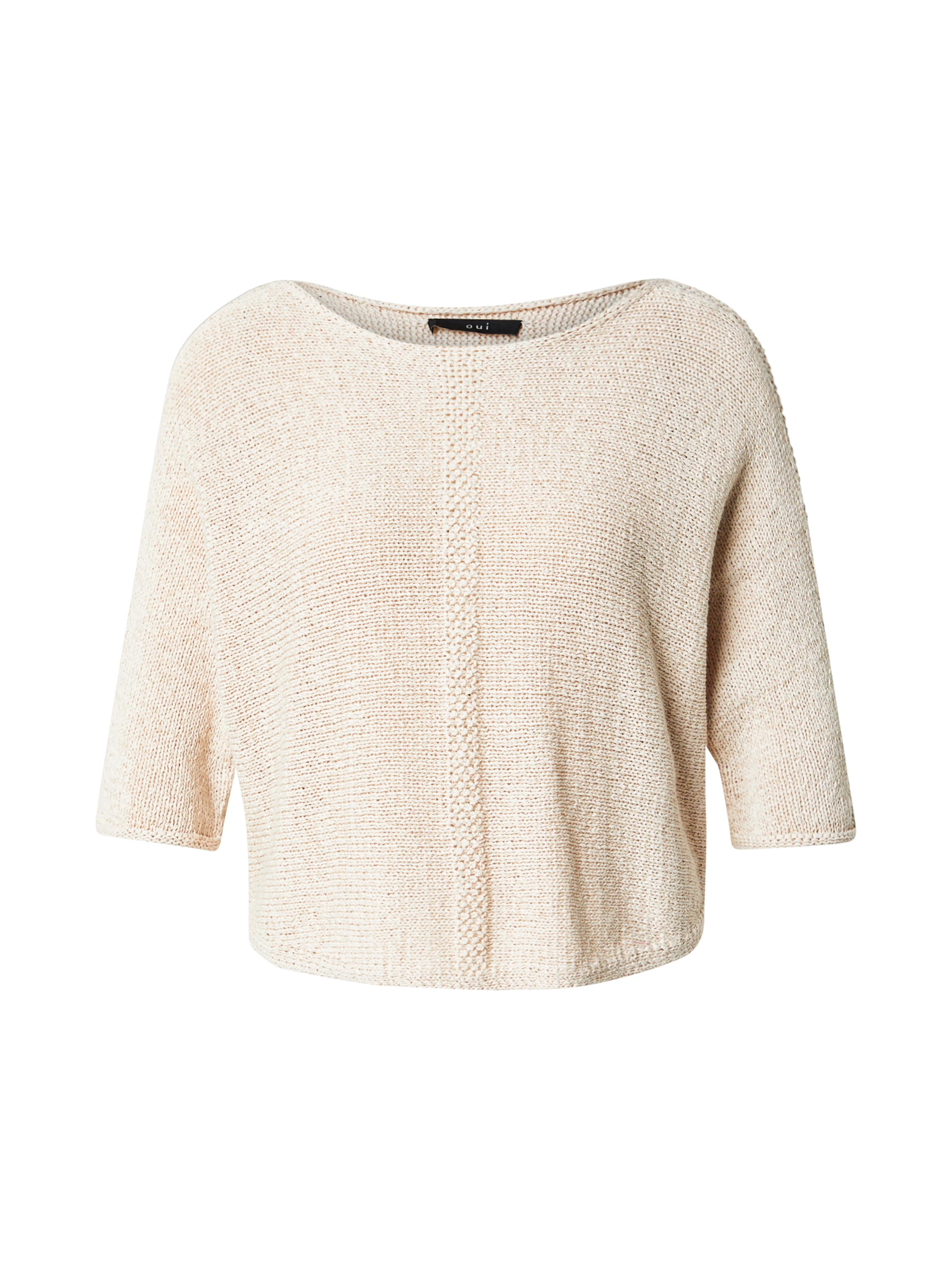 OUI Kampsun, värv pruun: eest vaates