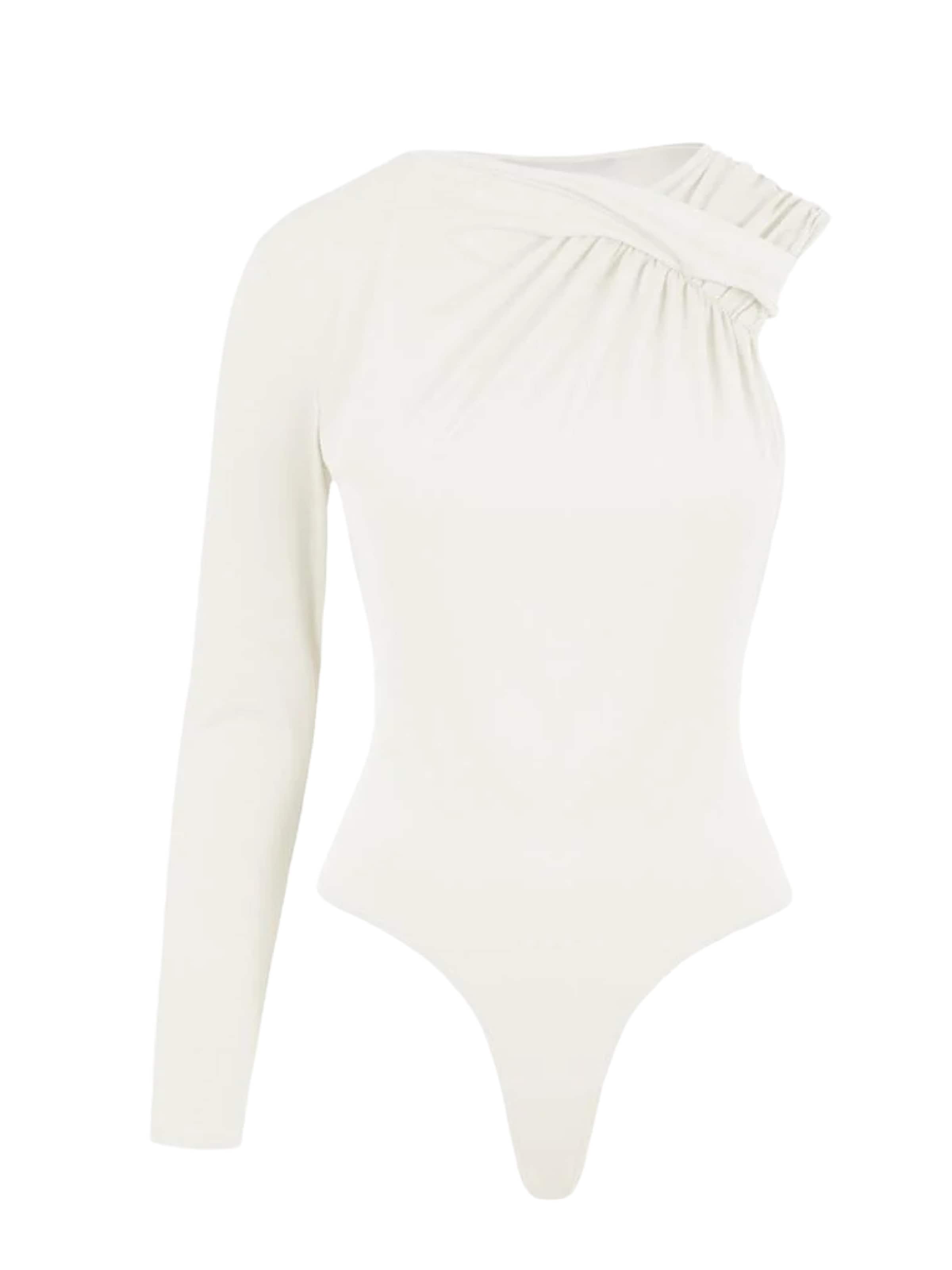 Shirtbody Rivus en beige : devant