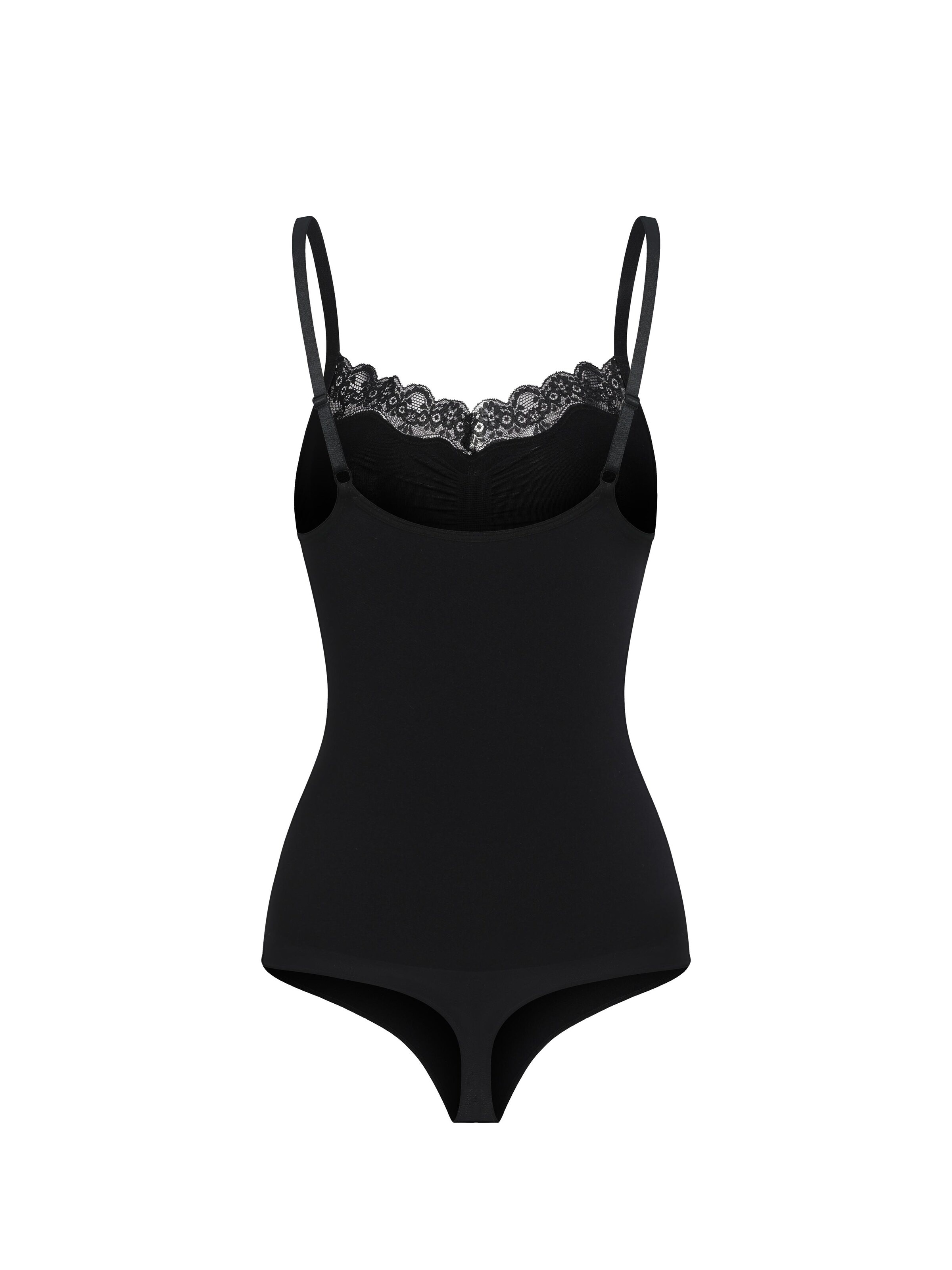 cfab (formerly creamy fabrics) Shaping Bodysuit in Black