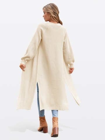 Imily Bela Strickmantel in Beige: Rückseite