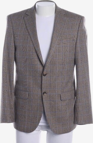 HECHTER PARIS Suit Jacket in M in Brown: front