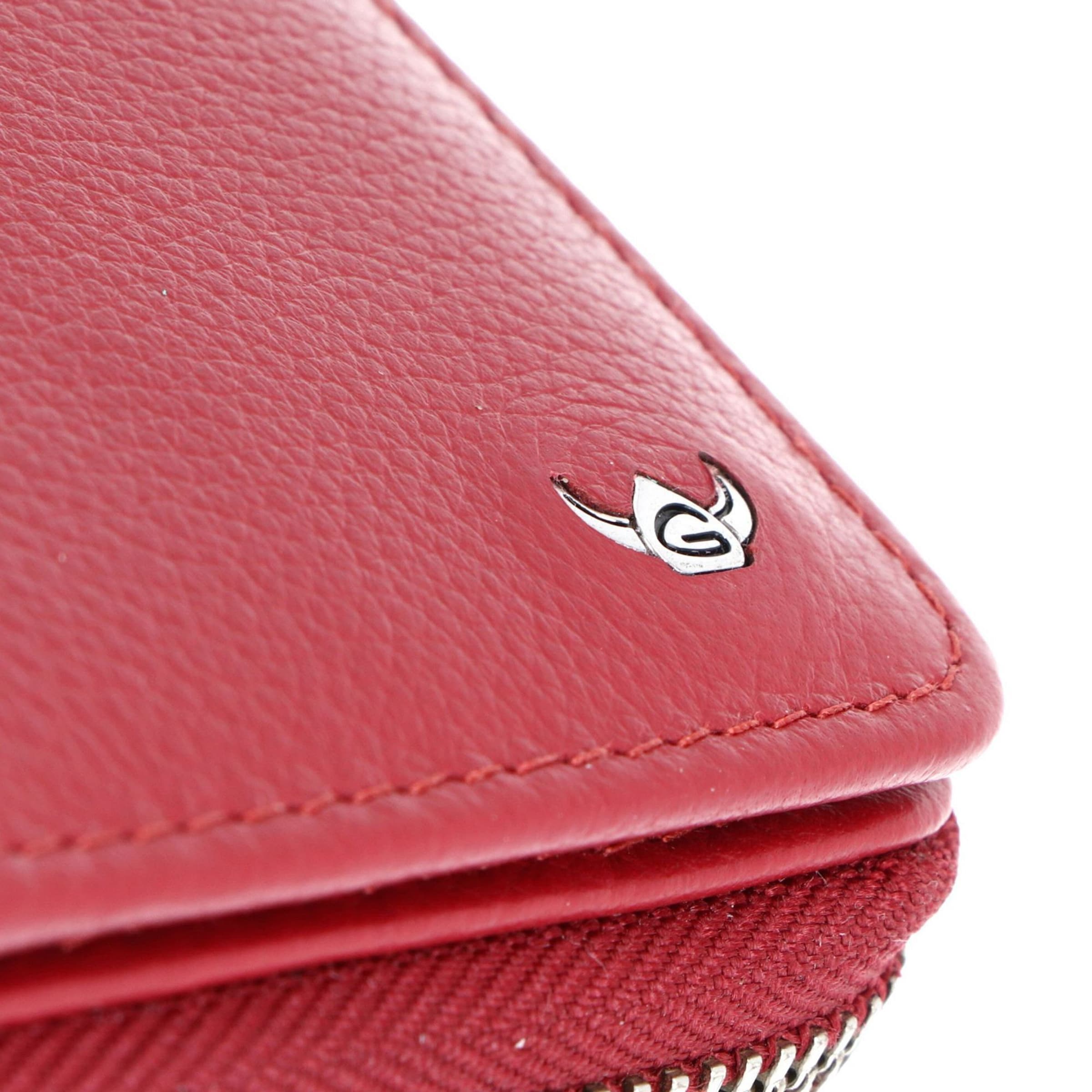 Porte-monnaies 'Madrid' GOLDEN HEAD en rouge