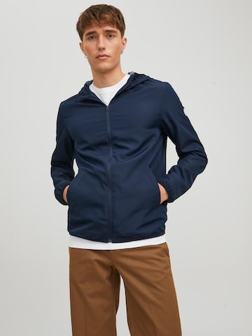 Veste mi-saison 'Cali' JACK & JONES en bleu : devant