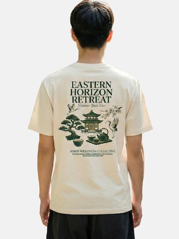RoamLikeSummer Shirt 'Eastern Horizon'‌‌‌‌‌‌‌‌ in Beige: Vorderseite