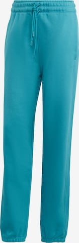 ADIDAS BY STELLA MCCARTNEY Tapered Workout Pants in Blue: front