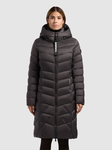 Manteau d’hiver 'Odana 4' khujo en gris : devant