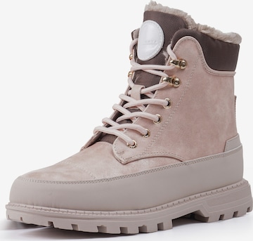 LUHTA Snowboots 'Reilu Ms' in Beige ABOUT YOU