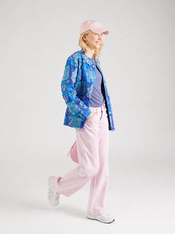 Monki Top in Blauw