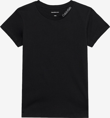 Calvin Klein Jeans Koszulka w kolorze czarny: przód