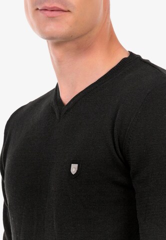 CIPO & BAXX Pullover in Schwarz